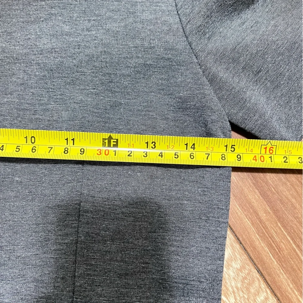 J Crew Mercantile Ponte Gray Pencil‎ Mini Dress Size 0 Neutral Solid Workwear